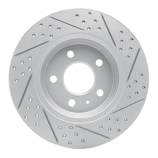 R1 Concepts 830-73061L RNC Geo-Carbon Rotor - Drill & Slot