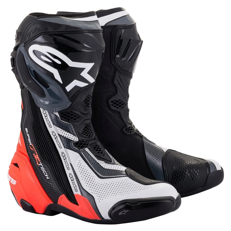 Load image into Gallery viewer, Black/Red Fluo/White/Gray
