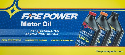 Fire Power FIRE POWER OIL SIGN Oil Display  - Fire Power Oil Sign