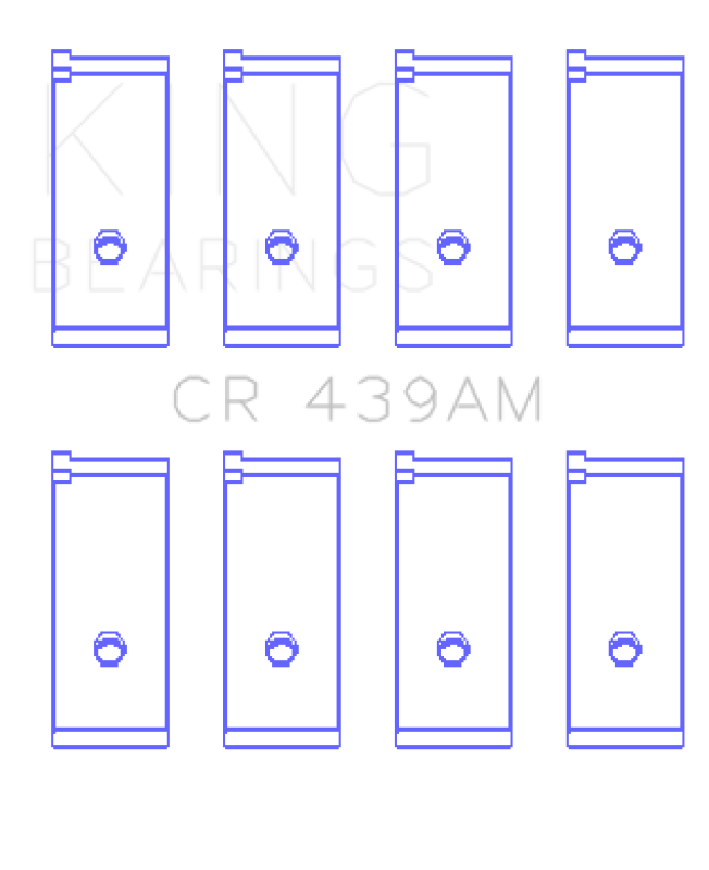 Load image into Gallery viewer, King Engine Bearings CR439AM KING Connecting Rod Bearings

