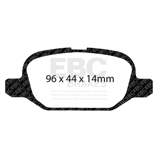 Ebc DP31880C EBC Redstuff Brake Pad Sets