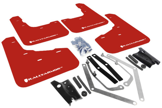 Rally Armor MF29-UR-RD/WH RAL UR Red Flap/Wht Logo