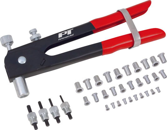 Performance Tools W2007 Threaded Insert Rivet Tool Kit - Metric - 45 Piece