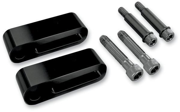 Pingel 62148 Passenger Floorboard Extenders - Black Finish