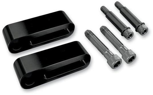 Pingel 62148 Passenger Floorboard Extenders - Black Finish