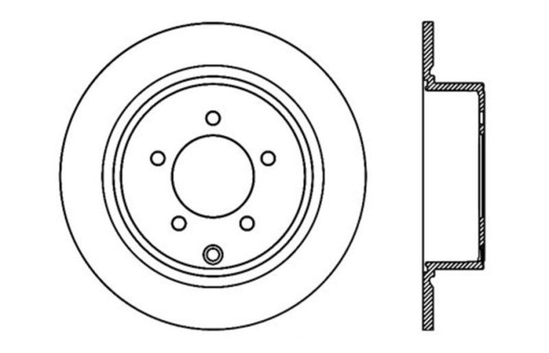 Load image into Gallery viewer, Stoptech 127.63069R ST Slot &amp; Drill Brake Rotors
