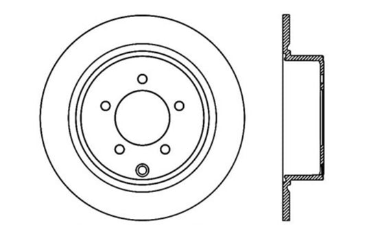 Stoptech 127.63069R ST Slot & Drill Brake Rotors