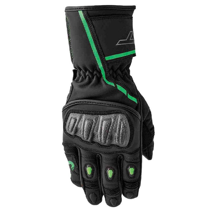 Load image into Gallery viewer, Rst S1 D3O Gloves (X-Large, Black/Fluorescent Green)
