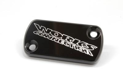 Works Connection 21-115 Front Master Cylinder Cover - Black