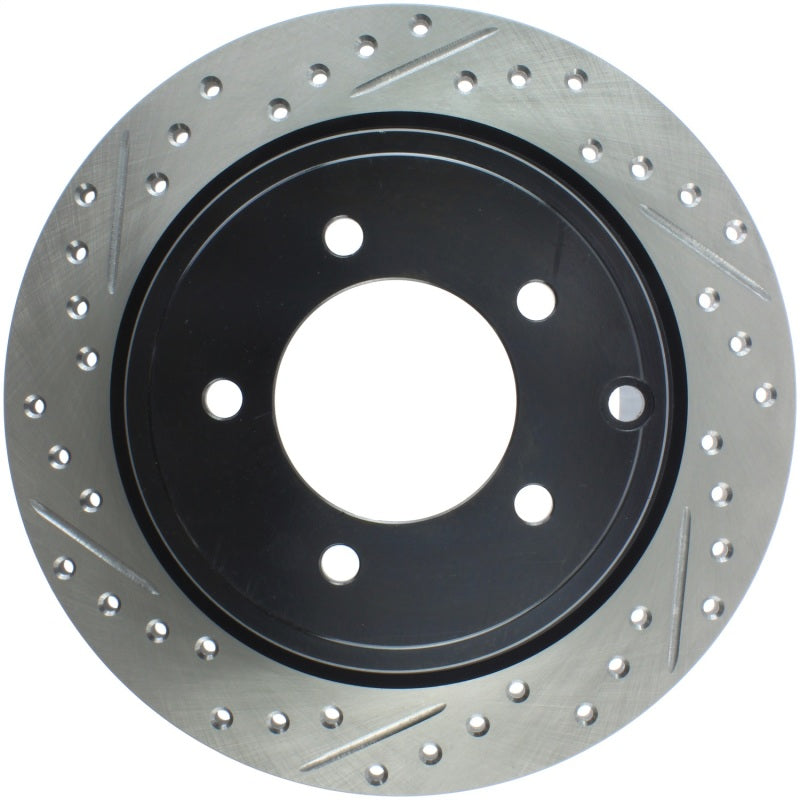 Load image into Gallery viewer, Stoptech 127.63069R ST Slot &amp; Drill Brake Rotors
