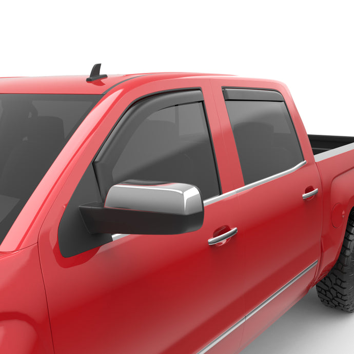 Egr 571775 EGR Visor-InChannel Set4 Matte