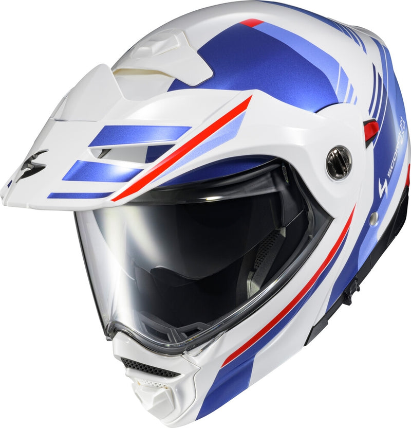 Scorpion EXO-AT960 Monk Helmet White