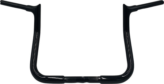 Fat Baggers, Inc. 905011-B 1-1/4in. EZ Install Reduced Reach Pointed Top Handlebar - Chrome