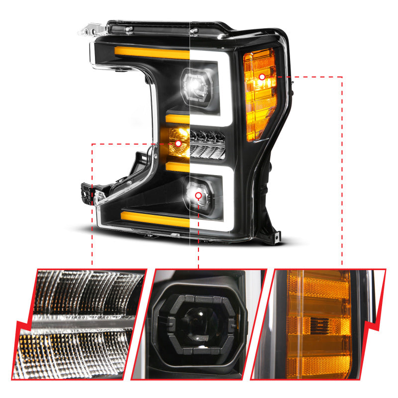 Load image into Gallery viewer, Anzo 111620X-L ANZ LED/Projector Headlights
