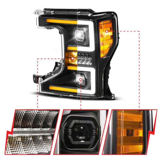 Anzo 111620X-L ANZ LED/Projector Headlights