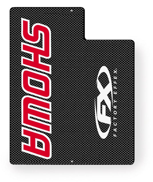 Factory Effex 02-7010 Carbon Fiber Upper Fork Graphics - Showa - Red