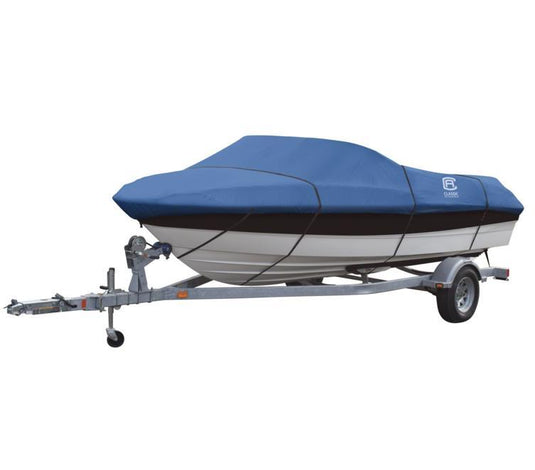 Classic Accessories 20-148-110501-00 Stellex Boat Cover - Model D - Blue