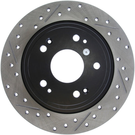 Stoptech 127.40068R ST Slot & Drill Brake Rotors