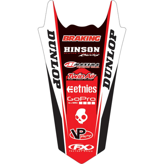 Factory Effex 17-32304 Rear Fender Graphics - Honda