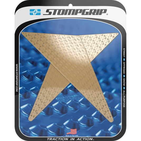 Stompgrip 55-14-0156C Icon Profile Traction Tank Grip - Street - Clear