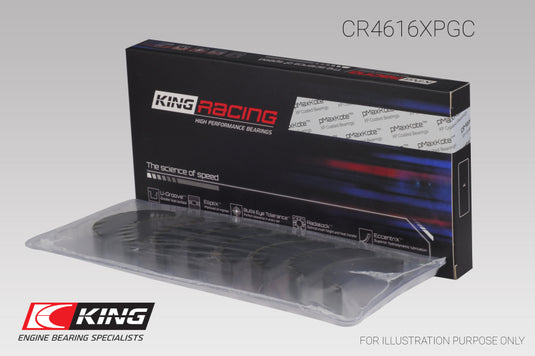King Engine Bearings CR4616XPGC0.5 KING Connecting Rod Bearings