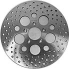 HardDrive 144655 Drilled Vented Front Brake Rotor - Stainless Steel