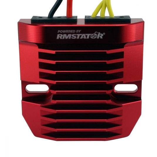 Rm Stator RMS020-108057 Machined Aluminum Mosfet Regulator - Red