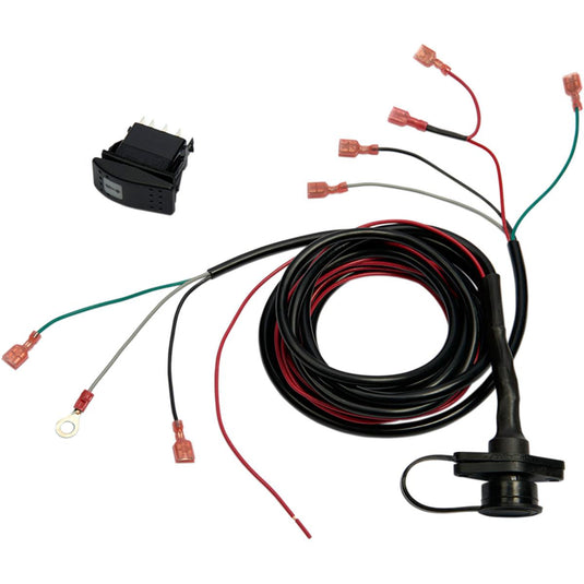 Moose Utility 99902 Dash Rocker Switch with Wiring