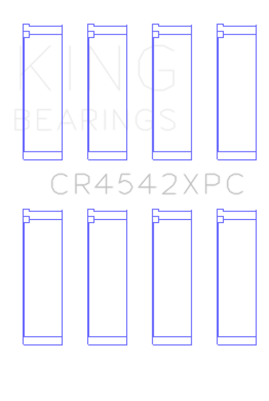 Load image into Gallery viewer, King Engine Bearings CR4542XPC0.25 KING Main Bearings
