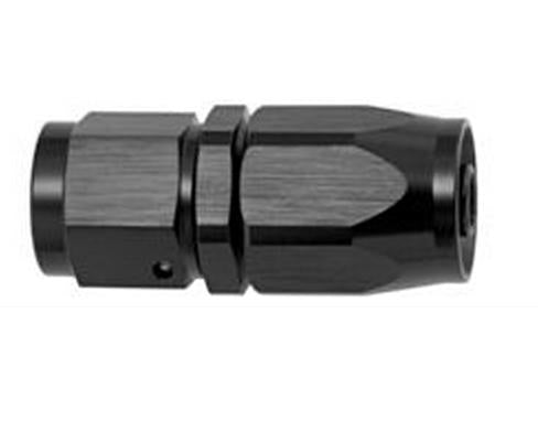 Goodridge 1136-0106BK -6 JIC Straight Oil Hose End - Black