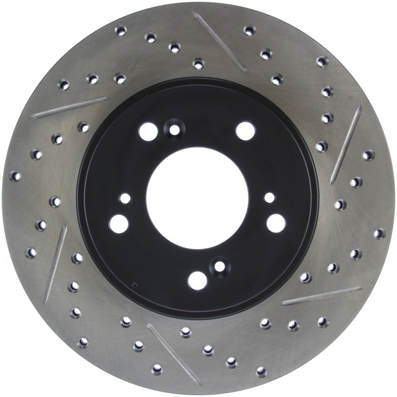 Load image into Gallery viewer, Stoptech 127.40026L ST Slot &amp; Drill Brake Rotors
