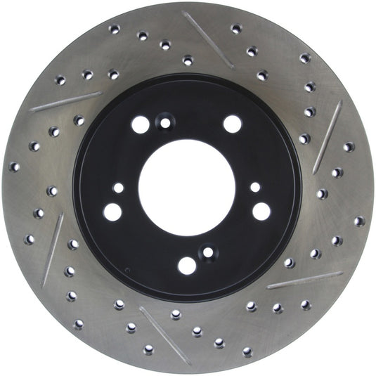 Stoptech 127.40026L ST Slot & Drill Brake Rotors