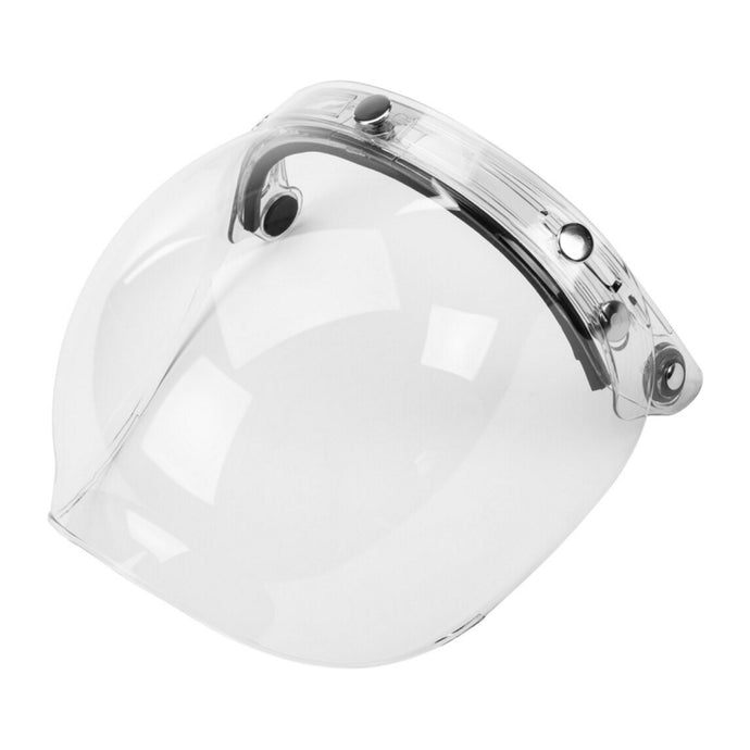 G-Max Universal 3-Snap Flip-Up Bubble Shield - Clear
