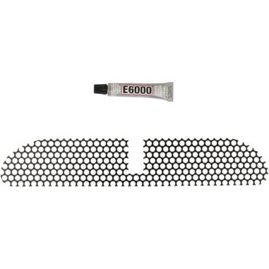 Klock Werks KWS-01-0002-B Fairing Vent Screen - Round - Black