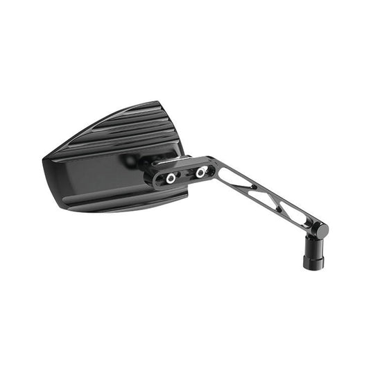 Highsider 301-4901 Wave Mirror -  Black/Silver