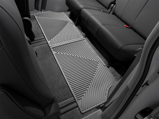 Weathertech W245GR WT Rubber Mats - Rear - Grey