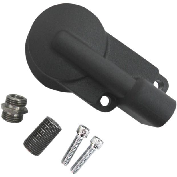 Drag Specialties 0712-0390 Oil Filter Mount - Black