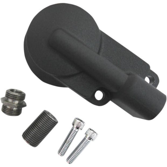 Drag Specialties 0712-0390 Oil Filter Mount - Black