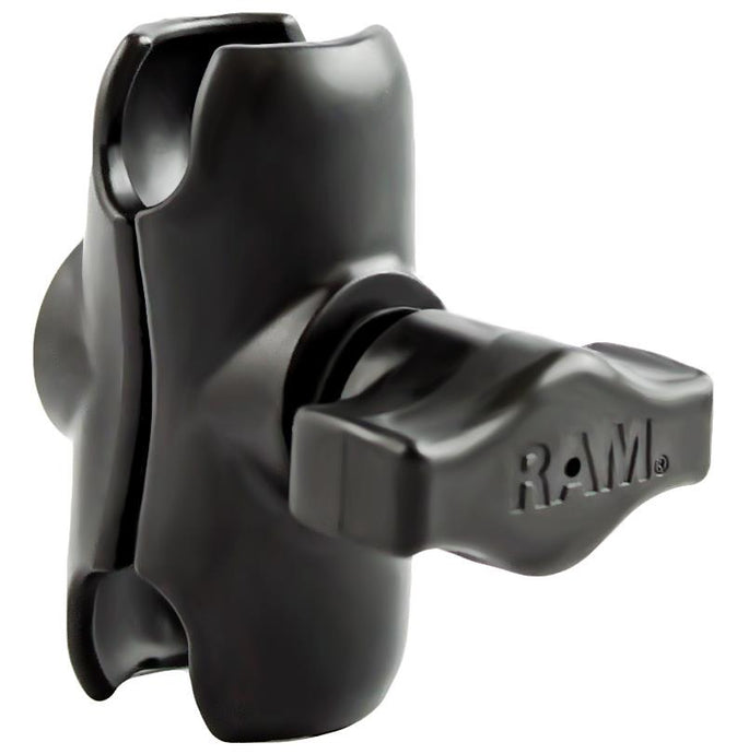 Ram Mounts RAM-B-201-A RAM Short Double Socket Arm for 1in. Ball Bases