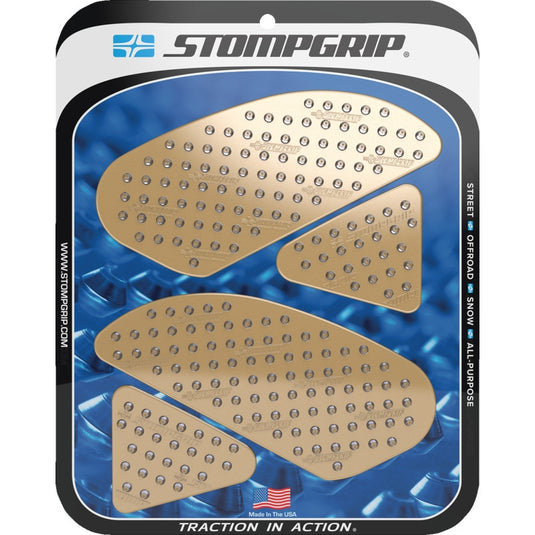 Stompgrip 55-10-0100C Volcano Profile Traction Tank Grip - Street - Clear