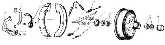 Cequent 5205 Hayes Actuating Lever - R.H. - 10in. x 2-1/4in.