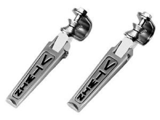 Emgo 50-85407 Designer Highway Footpeg Set with Clamp Set - V-Twin