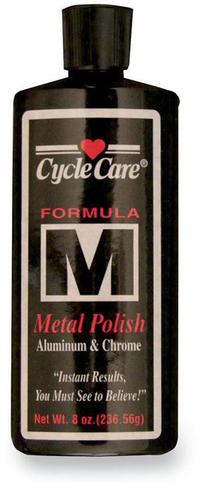 Cycle Care Formulas 55008 Formula M Aluminum/Chrome Polish - 8oz.