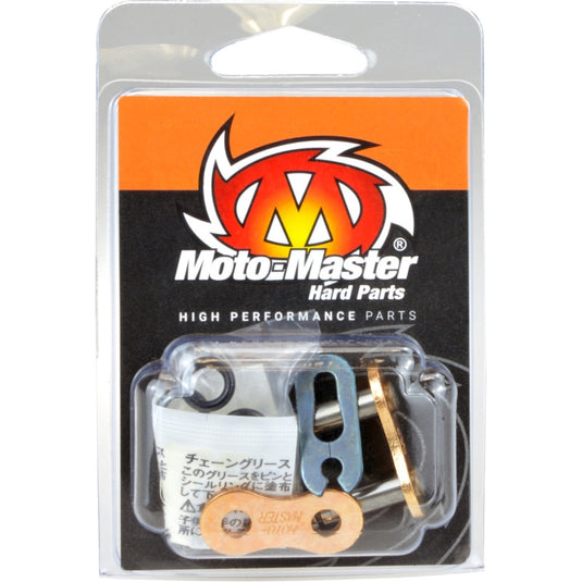 Moto-Master 21352021 V4 Series Connecting Link - 520 - Press O-ring - Gold