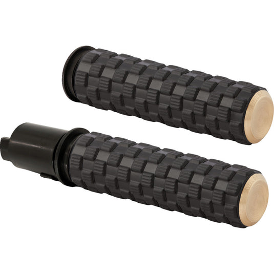 Arlen Ness 500-068 Air Trax Grips - Brass