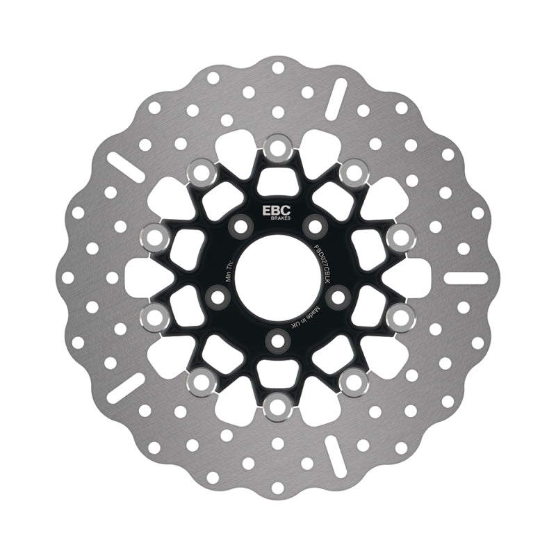 Load image into Gallery viewer, Ebc Powersports FSD027CBLK EBC Black Chrome Rotors
