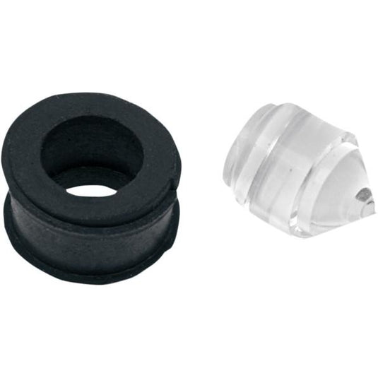 Drag Specialties 0617-0059 Replacement Sight Glass and Grommet for Master Cylinders