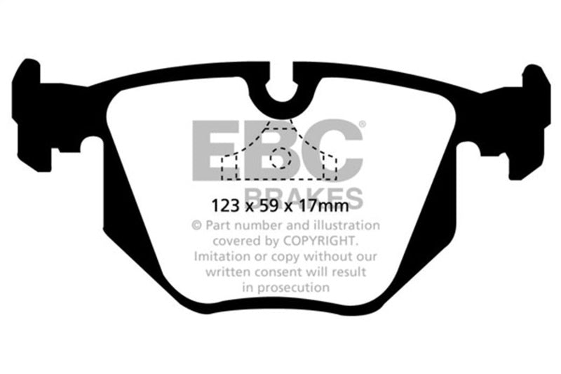 Load image into Gallery viewer, Ebc DP3871C EBC Redstuff Brake Pad Sets

