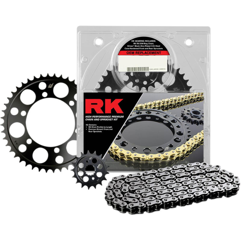 RK 3076-040E OEM Replacement Chain and Sprocket Kit - Natural
