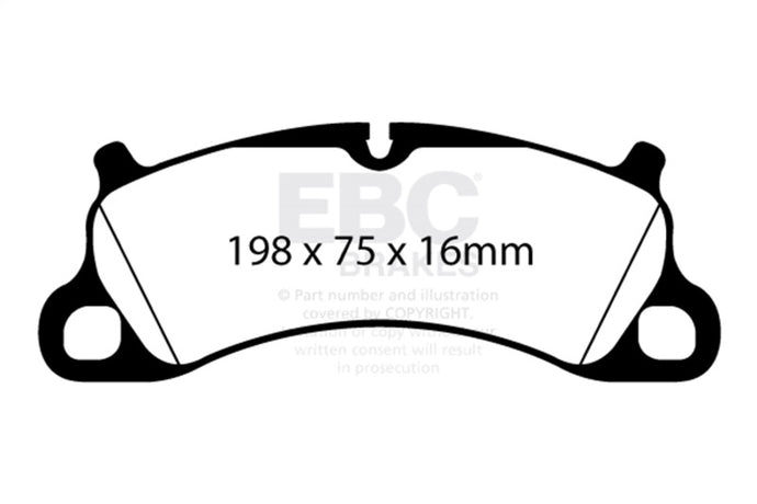 Ebc DP52144NDX EBC Bluestuff Brake Pad Sets